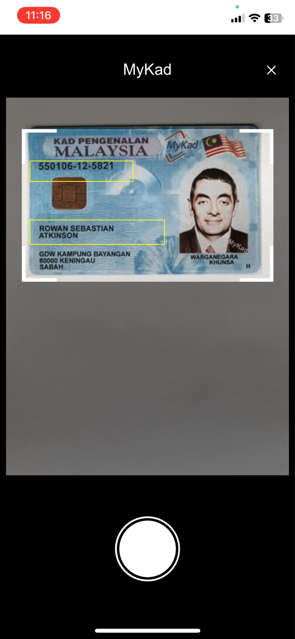 Visitors App - OCR IC